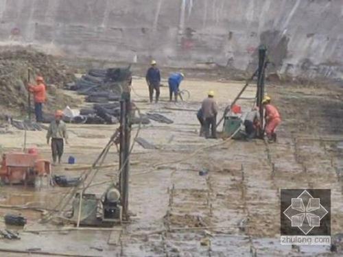 密山我公司承建北京房山区水池地基注浆加固工程